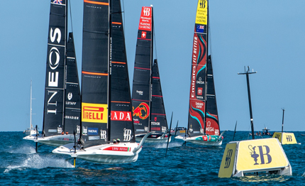 america cup diretta regate 17