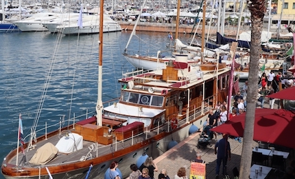 marina genova concluso il classic boat show