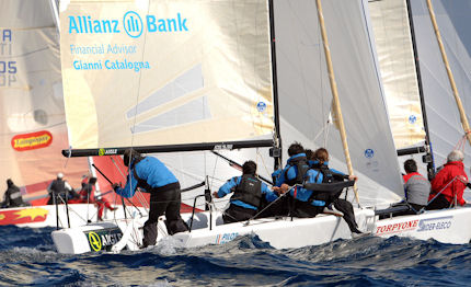 gli italiani alla semaine nautique internationale de mediterranee