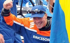 volvo ocean race ericsson perde lo skipper