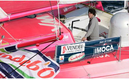 vendee globe ore di paura per jean le cam