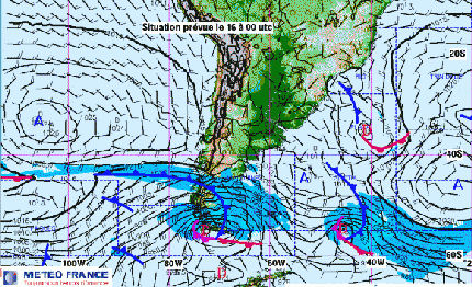 meteo france notte inferno sul vendee globe