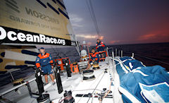 volvo ocean race ericsson team si prapara alla tappa