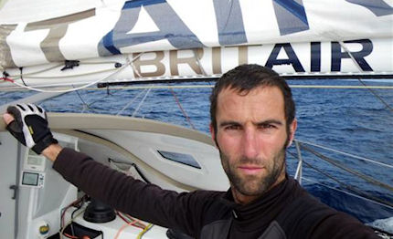 vendee globe notte inferno per le cleac