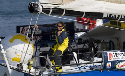 vendee globe arriva anche dee caffari