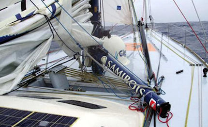 vendee globe boma spezzato costola rotta per raphael dinelli