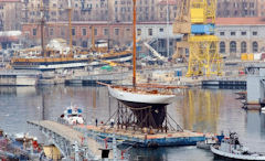 lavori in corso per la edizione di maina festa della marineria