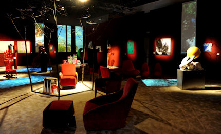 in mostra arte il design bordo della flotta di costa crociere