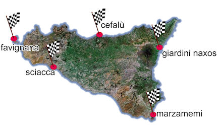 parte da favignana la grande vela altura