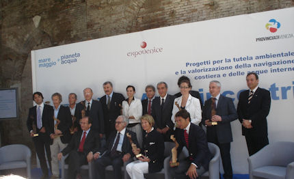 premio forcola oro brunetta premia eccellenza della nautica