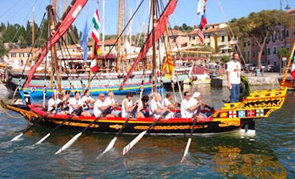festa della vela latina al maina di la spezia