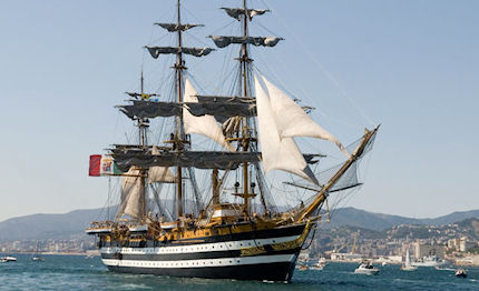 parte la campagna estiva dell amerigo vespucci