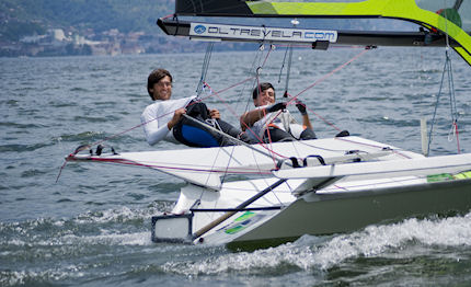 49er loperfido gritti vincono campione del garda