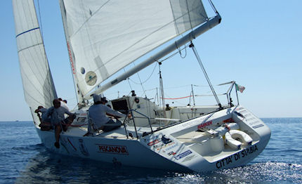 giro vela partita la crotone messina