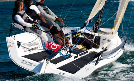 melges 20 cagliari si impone value team ma con fatica