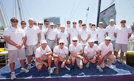 33ma america cup oracle presenta il suo team