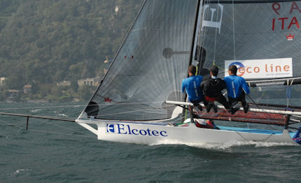 18 foot skiff european grand prix vince stefano lagi