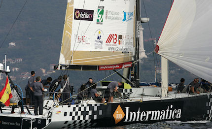 un po di volvo ocean race alla barcolana