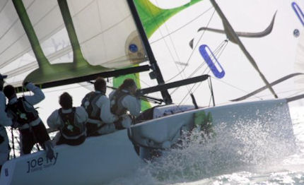 mondiale melges 24 joefly sul podio provvisorio