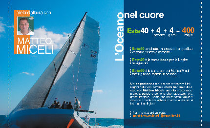 con matteo miceli per provare la grande vela altura