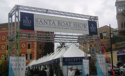 pasqua nautica margherita ligure con il santa boat show