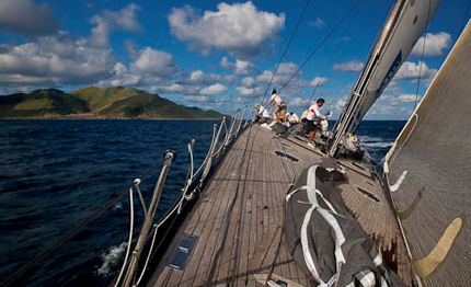 rorc caribbean dsk pioneer nella scia di beau geste