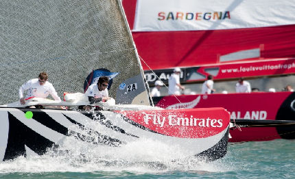 auckland per azzurra buona la prima