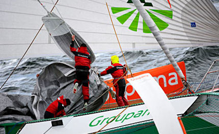 jules verne per groupama si annunciano ore delicate