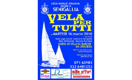 la lega navale di senigallia organizza vela per tutti