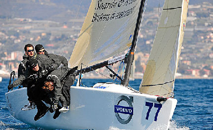 sanremo melges 24 all in in testa alla volvo cup