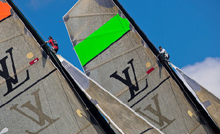 louis vuitton trophy per azzurra uno splendido posto