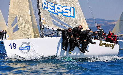 volvo cup melges 24 due acuti di bolzan favini