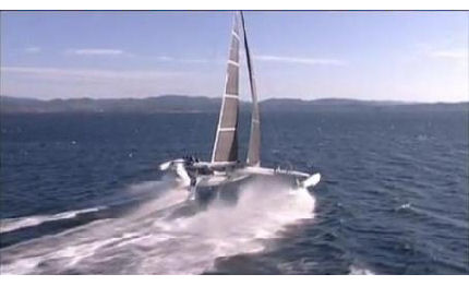 hydroptere torna in acqua il maggio lorient