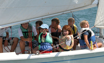 sailing for children regata per piccoli pazienti