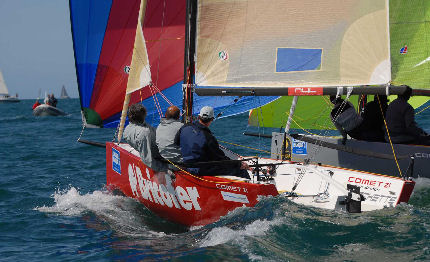 nel week end la comet cup cala galera