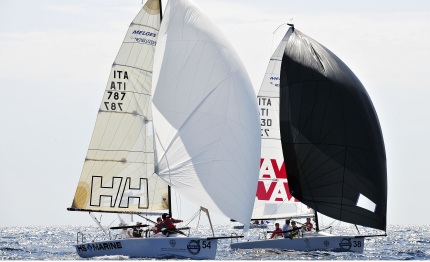 melges 24 dopo la protesta in testa uka uka