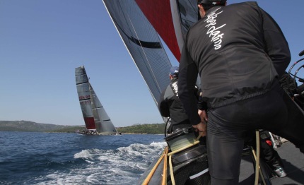 la maddalena team scaldano le vele