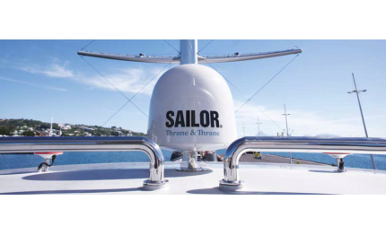 volvo ocean race bordo si comunichera con thrane thrane