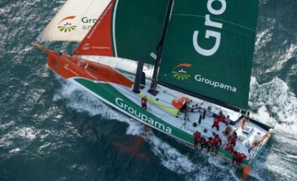 franck cammas groupama 70 alla transmanche