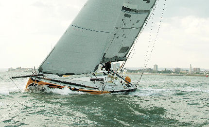 class 40 marco nannini in testa al passaggio di saint kilda