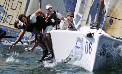 melges 24 saetta raggiunge hurricane in vetta