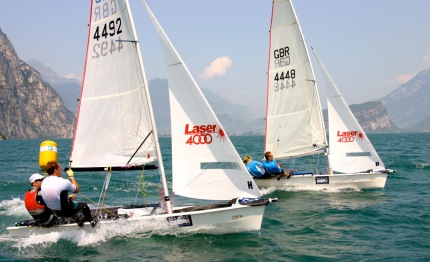gli inglesi boyde linnell campioni europei laser 4000