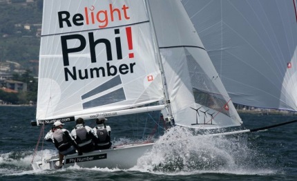 torbole la grinta di luca bacci al mondiale laser sb3
