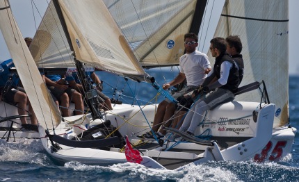 melges 20 reggini sailing team davanti tutti