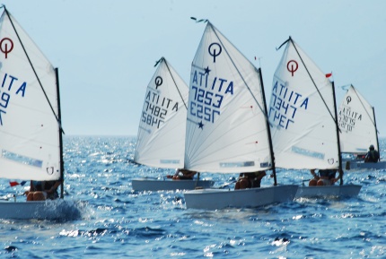 parte il nazionale squadre di club classe optimist