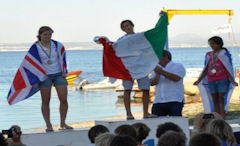 mondiali windsurf junior per italia un oro tre bronzi