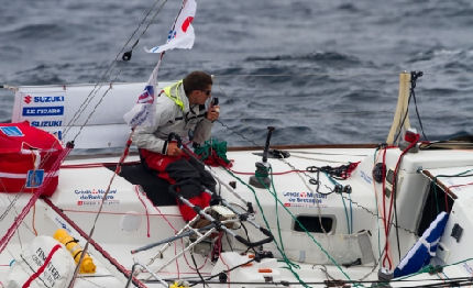 solitaire du figaro thomas rouxel in testa