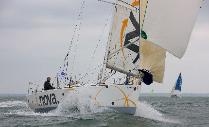 solitaire du figaro pietro ali in posizione