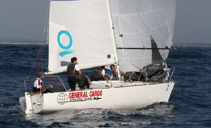 j24 andrea casale in testa al mondiale