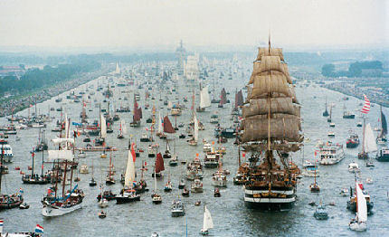 amsterdam accoglie amerigo vespucci